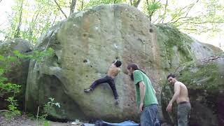 Video thumbnail: Big Jim, 6c. Fontainebleau