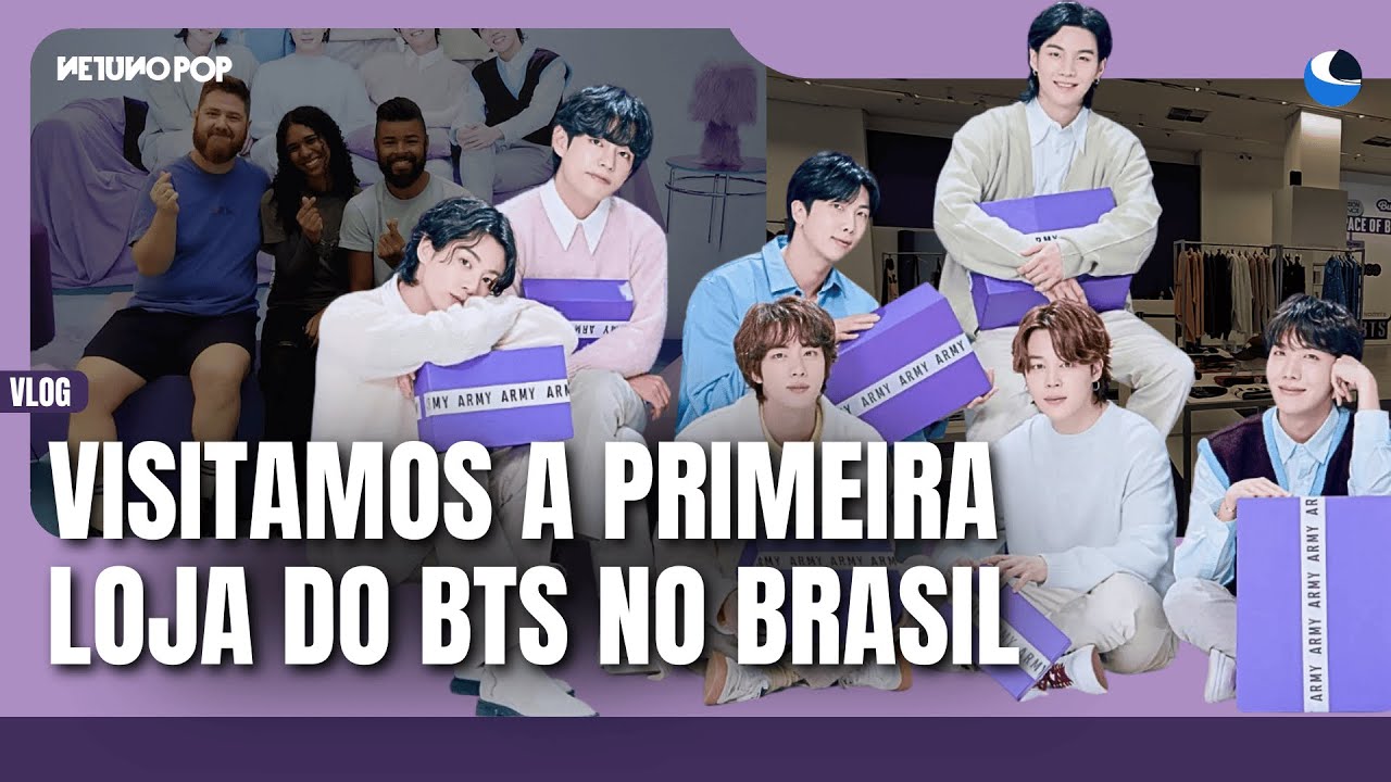 BTS in Brazil: complete tour of the 1st official store (I was shocked by the prices!)