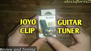 Video thumbnail for Joyo Guitar Tuner 8th Anniversary | Review and Testing Video by Alexis Flores29