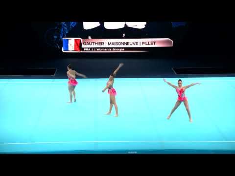 France (FRA) - 2024 Acrobatic Worlds, Guimaraes (POR) Balance Qualification  Women's Group