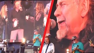 WATCH - Robert Plant Gives A Surprise Performance with Deborah Bonham Band at UK Festival