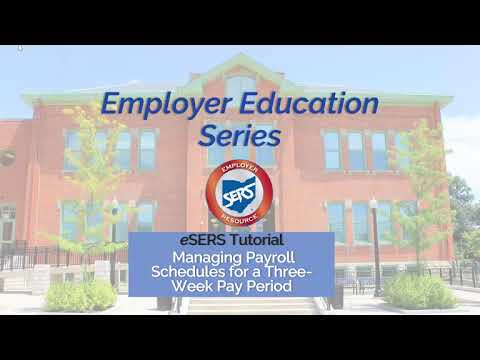 Managing a Payroll Schedule for a Three-Week Pay Period