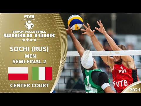Kantor/Losiak vs. Carambula/Rossi - Men's SF | Full Match | 4* Sochi 2021
