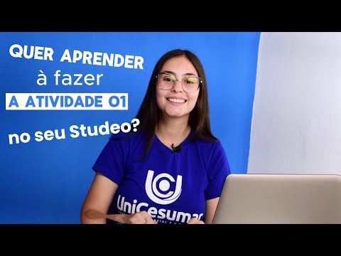 Aprenda a fazer a Atividade de Estudo 01 no Studeo da Unicesumar - Computador e Celular
