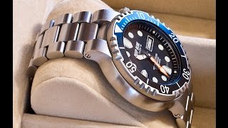 Deep blue pro sea diver 1000 bracelet black dial