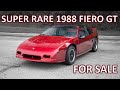 Super Rare 1988 Pontiac Fiero GT FOR SALE BY COUNTY CORVETTE SOLD