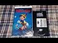 Opening To Pinocchio 1986 French Canadian VHS