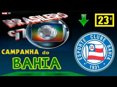 Brasileirão 1997 - campanha do Bahia