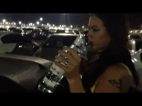 Alcohol Preparation in the Parking Lot! (EDC - Electric Daisy Carnival 2013)