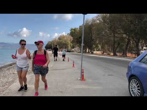 Sunday Morning Walk in Patras, Greece (seaside North)