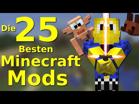 THE 25 BEST Minecraft MODS!!