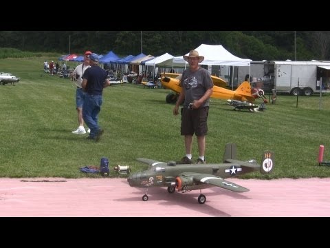 GREAT B 25 BOMBER FLIGHT AT NAMFI 2013 SMMAC