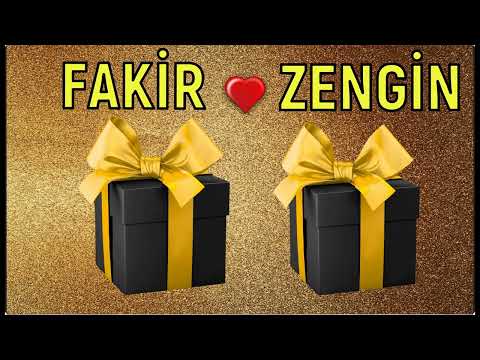 ZENGİN FAKİR-KUTU SEÇ💲💲CHOOSE YOUR GIFT.PICH VS POOR🎁🎁💲💲✔