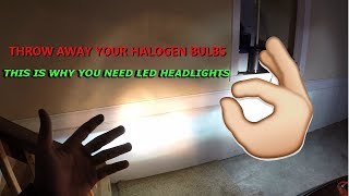 LED vs Halogen bulbs: which is better? A true review!!!!!!!