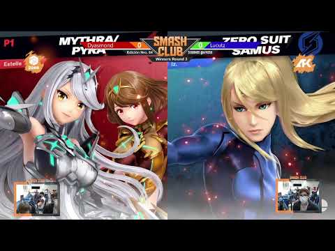 Smash Club #64 - Dyasmond (Mythra/Pyra) vs Lucutz (Zero Suit Samus) - Winners Round 3