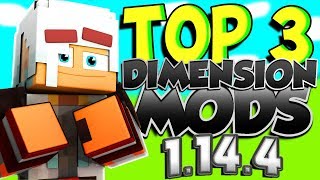 TOP 3 Dimension Mods Minecraft 1.14.4 (August 2019)