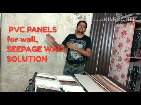 Pvc walls panels