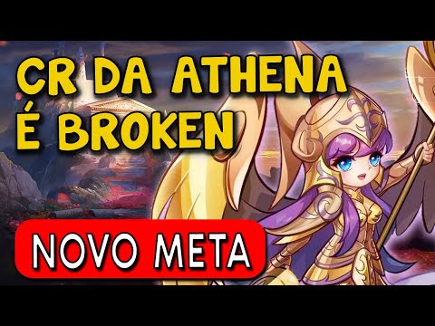 DEUSA ATHENA NÃO SAI MAIS DA MINHA COMP, ESTÁ COMPLETAMENTE OP -  GAMEPLAY - SAINT SEIYA AWAKENING