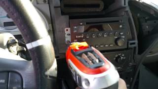 Buick Rendezvous - Installing an aftermarket stereo