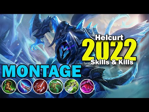 BRUTAL DMG !! Helcurt Top 1 Global Highlights Mobile Legends
