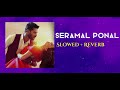 Seramal Ponal ( slowed + reverb ) \ Gulaebaghavali \ Prabhu Deva