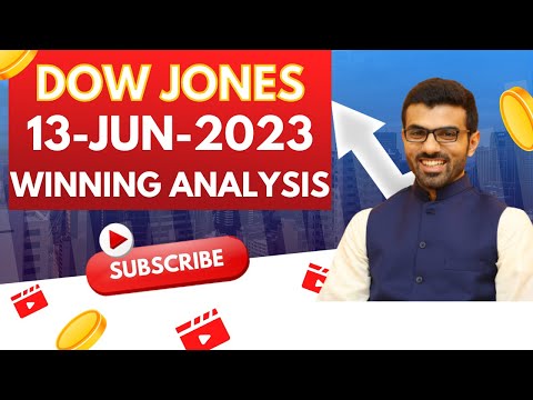 Daily Technical Analysis: 13-June-2023 | Dow Jones #dowjonesindex