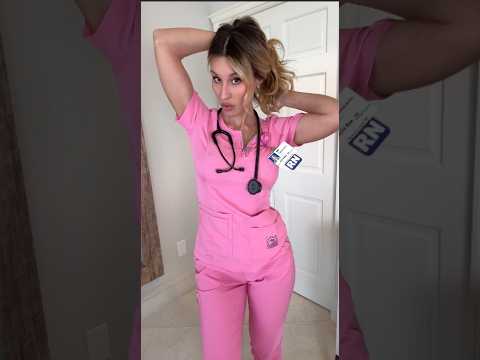 Nurse Allie Models and Reviews her Favorite Scrubs For You!
