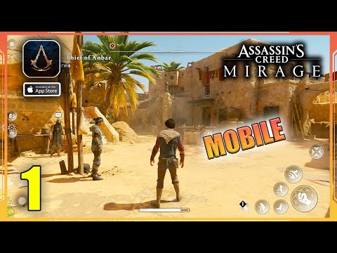 Assassin's Creed Mirage iOS Mobile Gameplay Walkthrough Part 1 - No Commentary