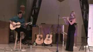 Relaxing Flute & Acoustic Guitar | Reflection - Live Performance - Sherry Finzer & Darin Mahoney