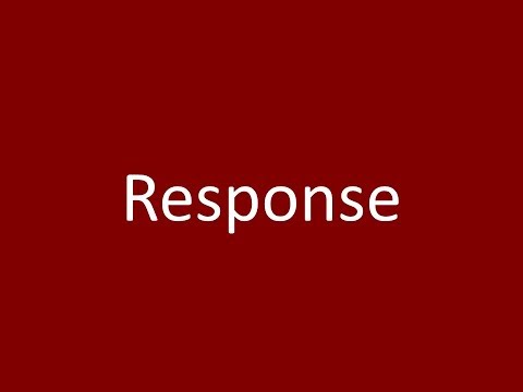 Response Video