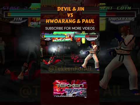 (Ultra Hard ) #devil  & #jin  VS #hwoarang  & #paul |  #tekken #tekkentagtournament #gaming #tekken3