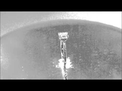 18K WHITE GOLD PRINCESS CUT DIAMOND ENGAGEMENT RING PRONG 1.65CT H-VS2 EGL USA - KNR INC - 661