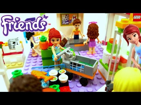 Lego Friends Heartlake Supermarket Building Review 41118
