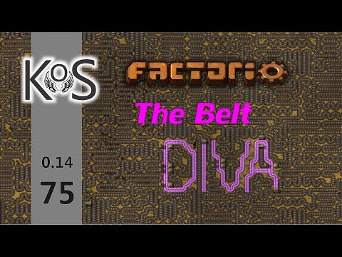 Factorio 0.14 The Belt Diva!  Ep 75: Designing the Outpost Repair Station | Let's Play