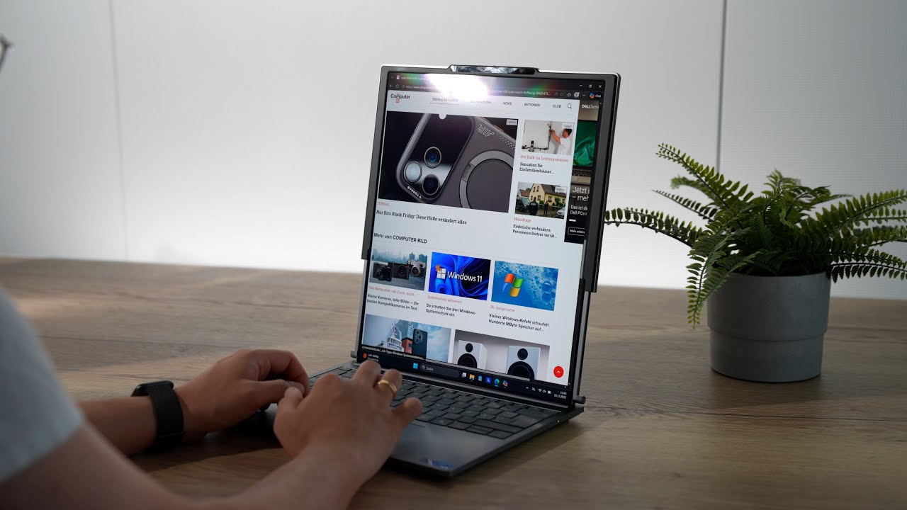 Lenovo ThinkBook Plus G6 Rollable: Display zum Ausrollen oder Ausrasten?