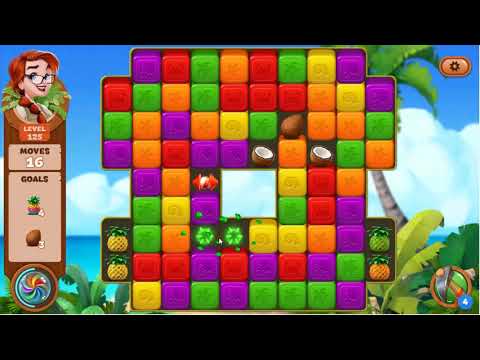 Lost Island Blast Adventure Level 125 - No Boosters