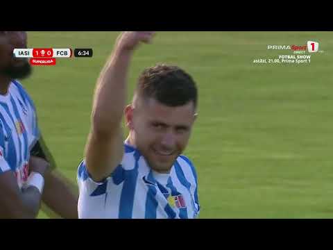 GOOOL! Poli Iași - Botoșani 1-0. Bordeianu deschide scorul în Copou