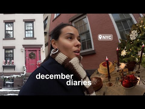 december diaries: winter settling in & small joys