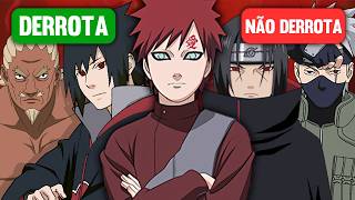 7 Ninjas Subestimados que DERROTAM o GAARA + 7 Superestimados que NÃO DERROTAM