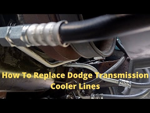 How To Replace Transmission Cooler Lines On A Dodge Dakota