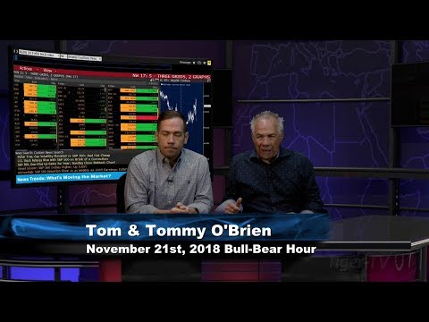 November 21st Bull-Bear Trading Hour on TFNN - 2018