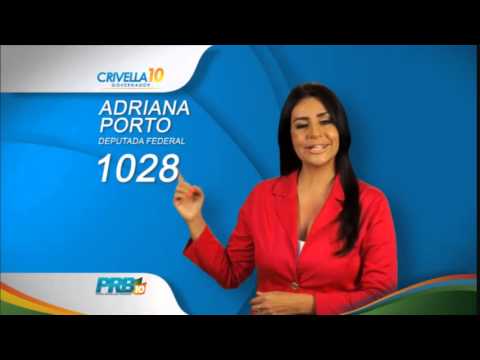 DEPUTADO FEDERAL - PRB/RJ  ADRIANA PORTO 1028