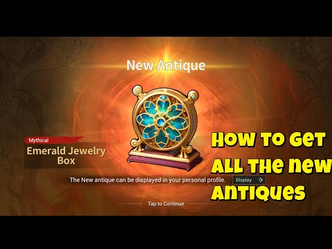 Sea of conquest :  Antiques are now live in all servers