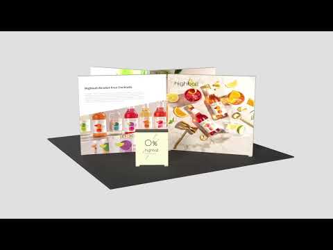 Nyt tryk til Messestand LED Lightbox Build
