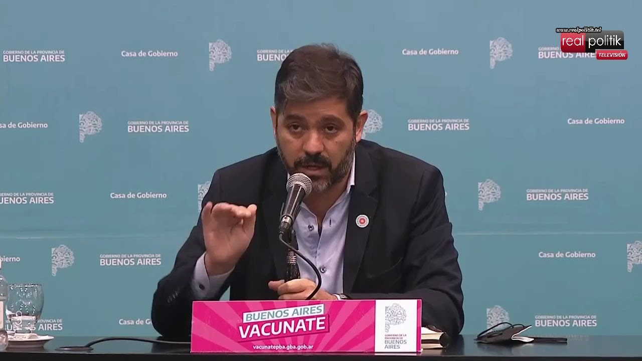 Daniel Gollán: "Los grupos etarios que se internan son las personas más jóvenes"