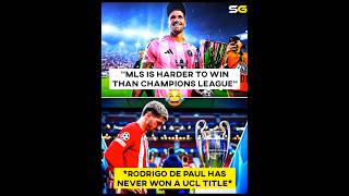 De Paul's Aura 😂 #intermiami #football #messi #ucl #mls #shorts #goal #son #ronaldo #edit