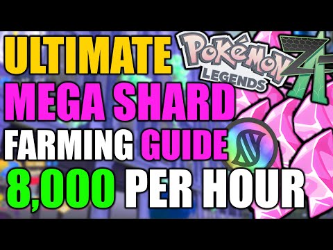 ULTIMATE Mega Shard Farming Guide (OVER 8,000 Mega Shards Per Hour) | Pokemon Legends Z-A