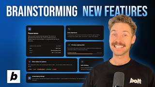How To Brainstorm New App Features with the Bolt.new Agent