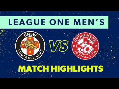 League One Men's Round 7 Highlights – UNSW FC v Rydalmere Lions