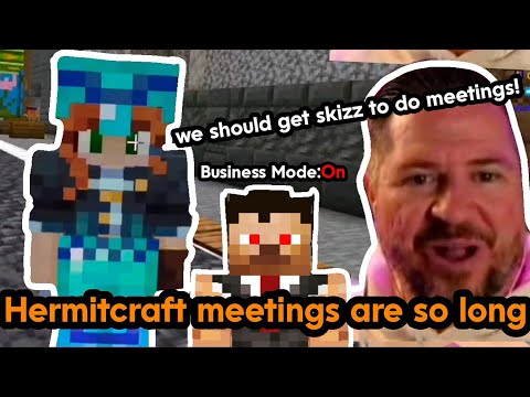 Gem and Impulse talk about hermitcraft meetings.